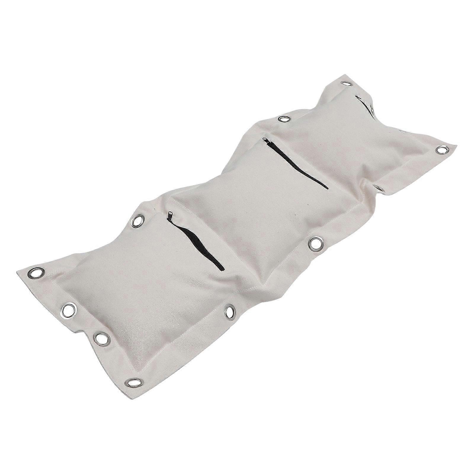 Boxing Triplet Bag Empty Thickened Design Large Wing Shape Beige 100X36CM Exercise Tool 1Set