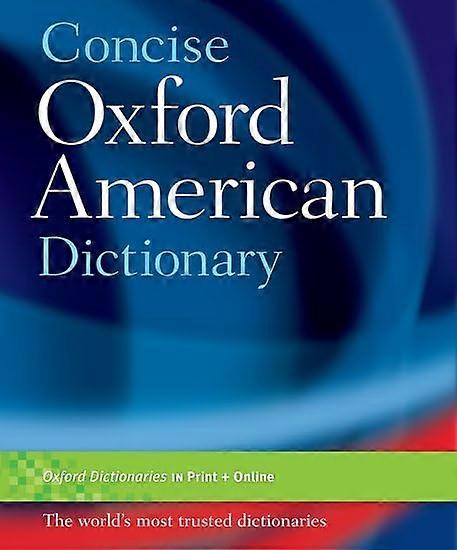 Concise Oxford American Dictionary