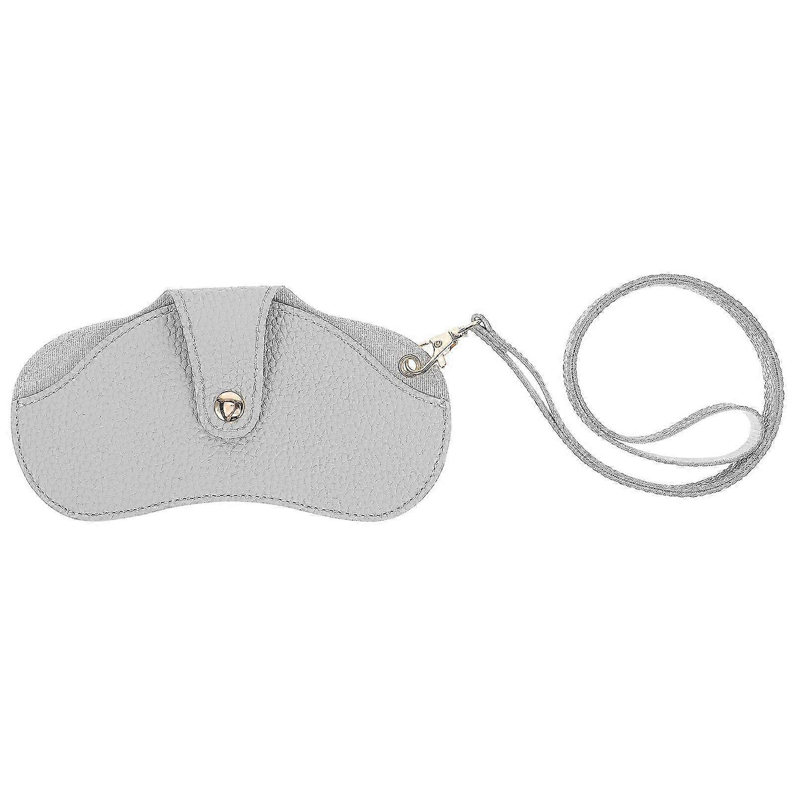 Sunglasses Storage Case Travel Sunglasses Organizer Rectangular Shape Soft Material 1Set