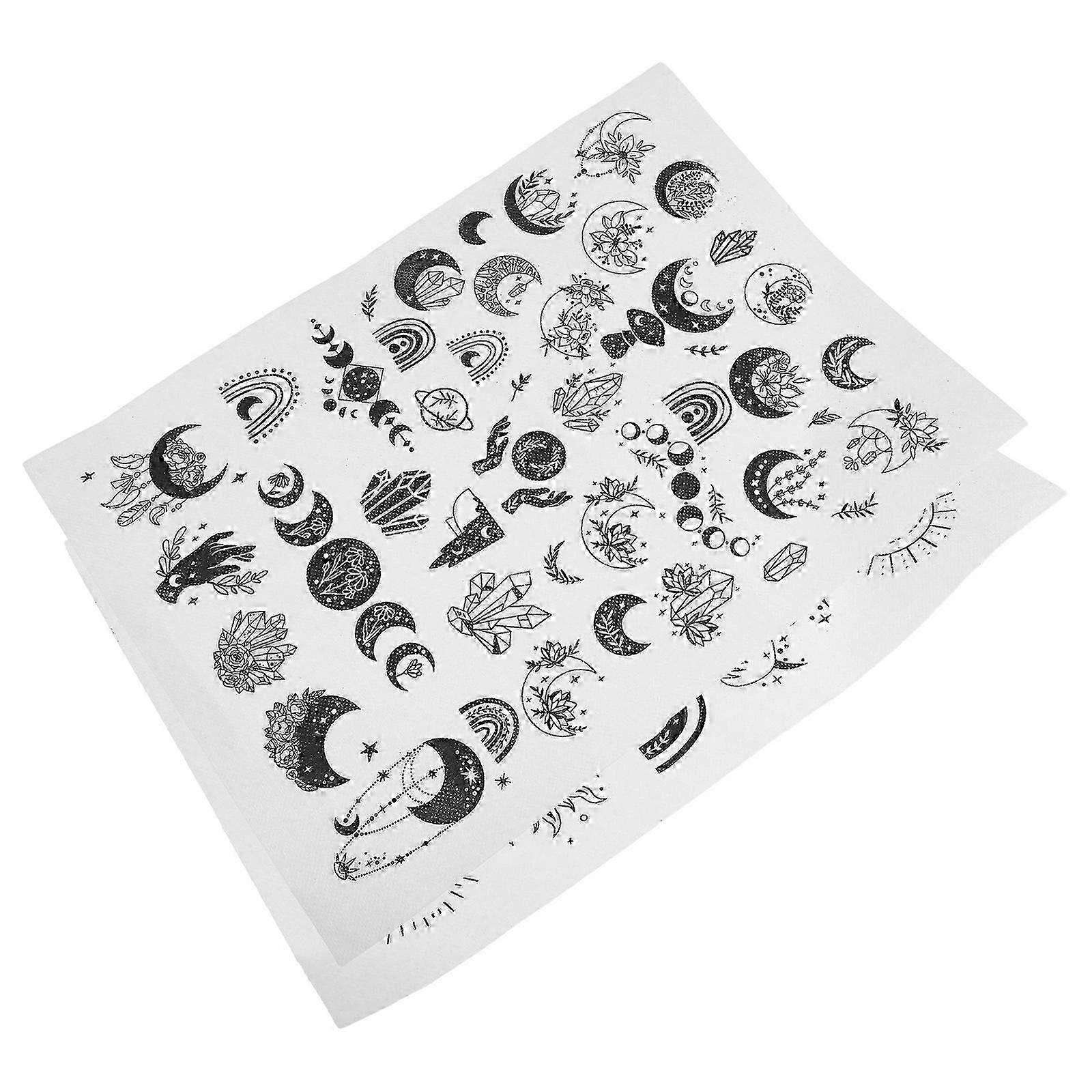 Creative Embroidery Pattern Stick and Stitch Kit for 2 Sheets