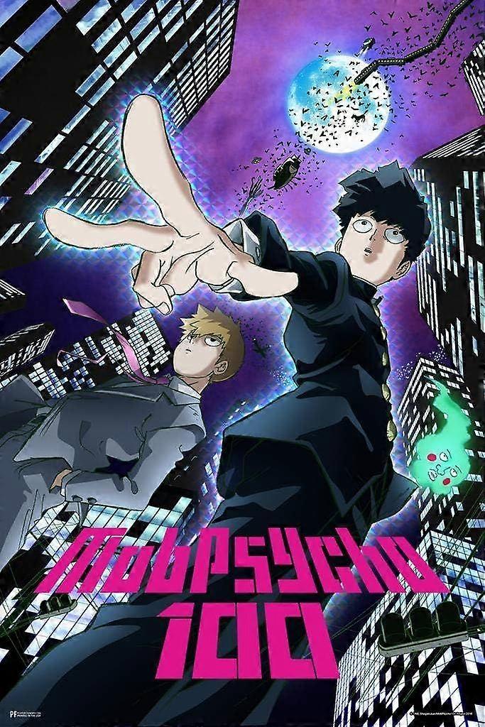 Mob Psycho 100 trepuslespill Anime-serie 1 Key Art Crunchyroll Merchandise Manga-serie Streaming Trepuslespill Kult