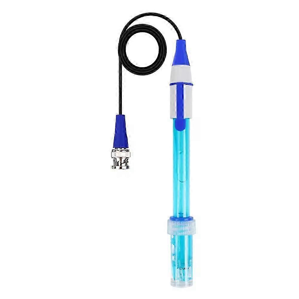Ph Sensor Electrode 0-14 Ph Controller Electrode Probe Bnc Connector Replacement Kit compatible with Aquarium