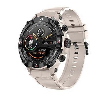  Smartwatch 1,43 '' Display 420mAH Bluetooth-Anruf Wasserdichte Sportuhr nach Militärstandard Erwachsene und Frauen