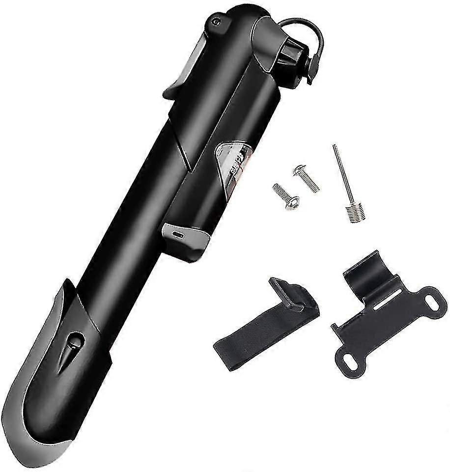 Mini fietspomp met manometer 120 psi