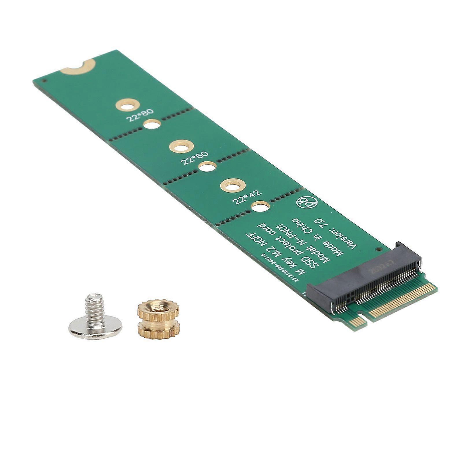 M.2 Adapter NGFF M Key SSD Protect Card Adapt Board Extension Testing Test Module