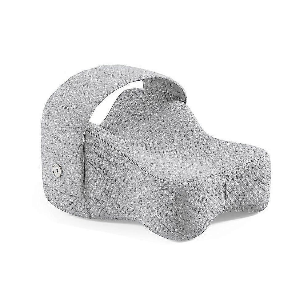 Knee Pillow compatible withSide Sleepers with Adjustable Strap - Memory Foam Leg Cushion, Comcompatible withtable Sleeping Support