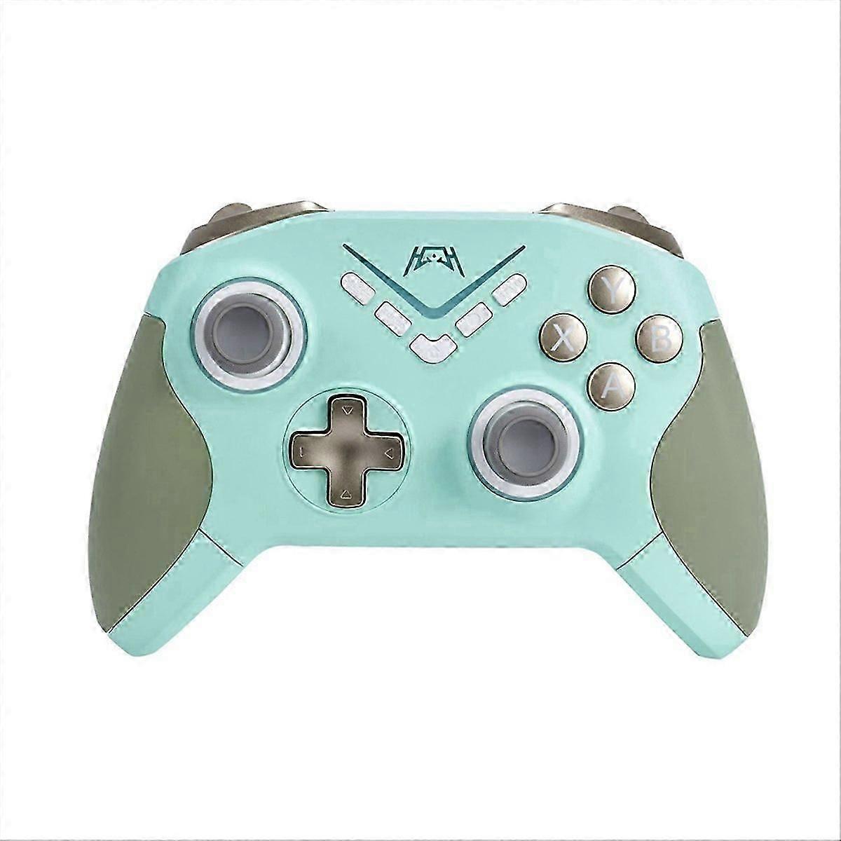 Wireless Gaming Controller with RGB Light Compatible with Switch PC Android iOS