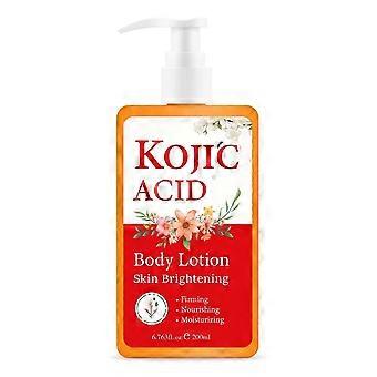 Bodylotion met kojiczuur voor een stralende teint, cadeauset voor vrouwen met exfoliërende, hydraterende, huidverhelderende en egaliserende voordelen, aga