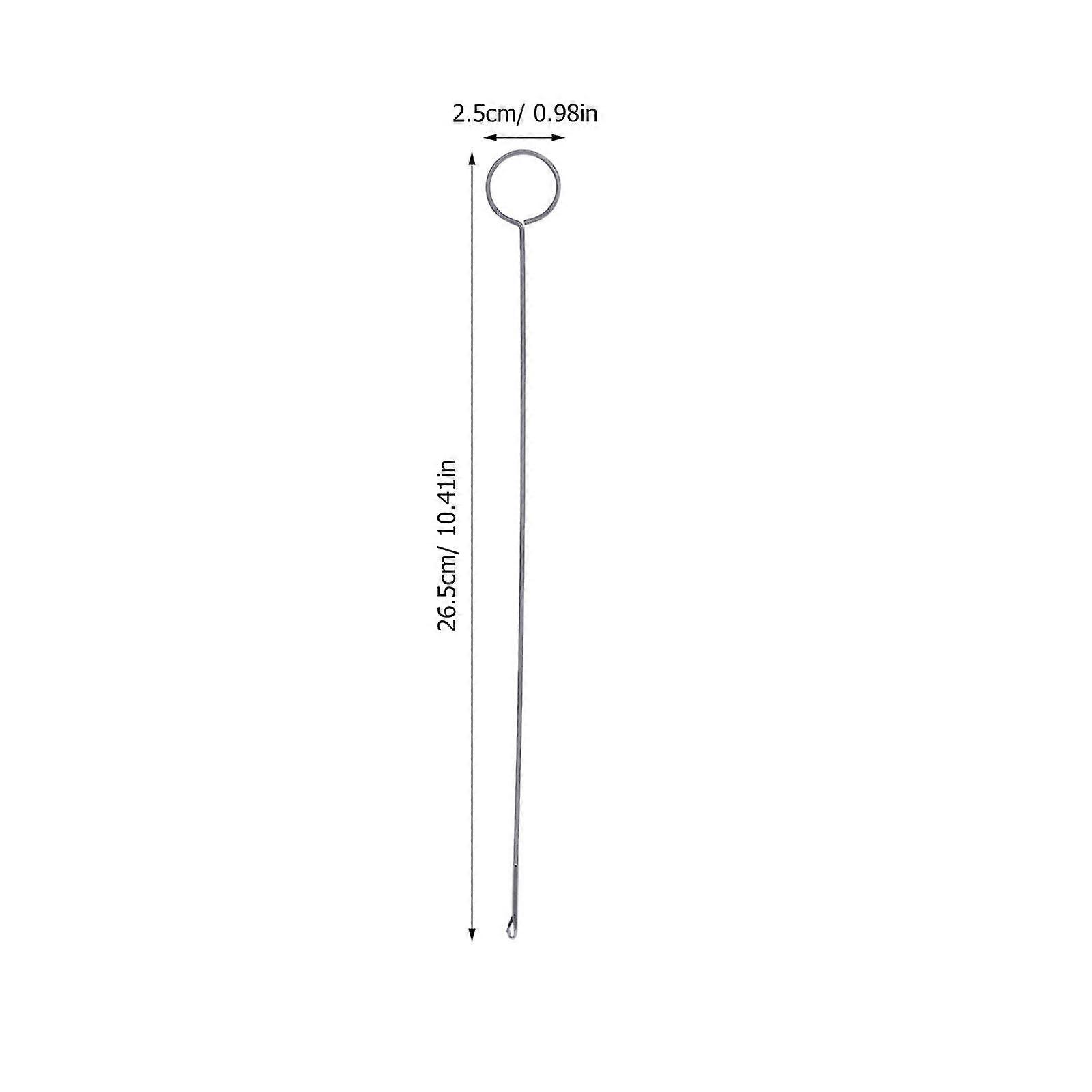 2PCS Long Loop Turner Crochet Hooks Sewing Tool DIY Knitting Accessories