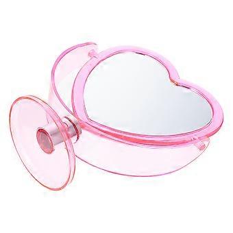 Lovely Heart Shape Makeup Mirror for Dresser Vanity Desktop Mirror Cosmetic Mirror