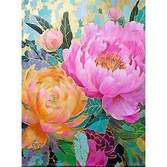 Jigsaw Golden Peony Dreams Mosaic Flower Puzzles Puzzles CYQL-444