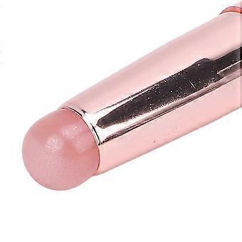 2 stk. læbeapplikatorbørste bærbar lipgloss-applikator makeup læbestiftapplikator kompatibel med lip blush øjenskygge
