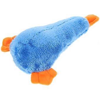 Paperella di peluche per cani con fischietto interattivo