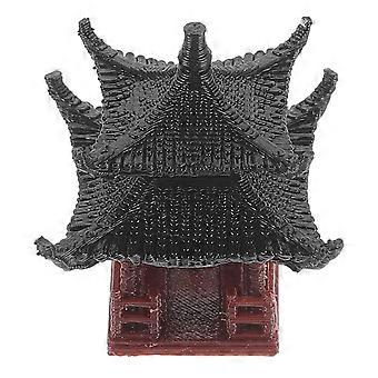 Paviljong Fisketankdekorasjon for Landskapsarbeid Ornament Multi