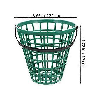 Golf Ball Holder for Easy Collection 2Pcs Plastic Portable Golf Storage Baskets
