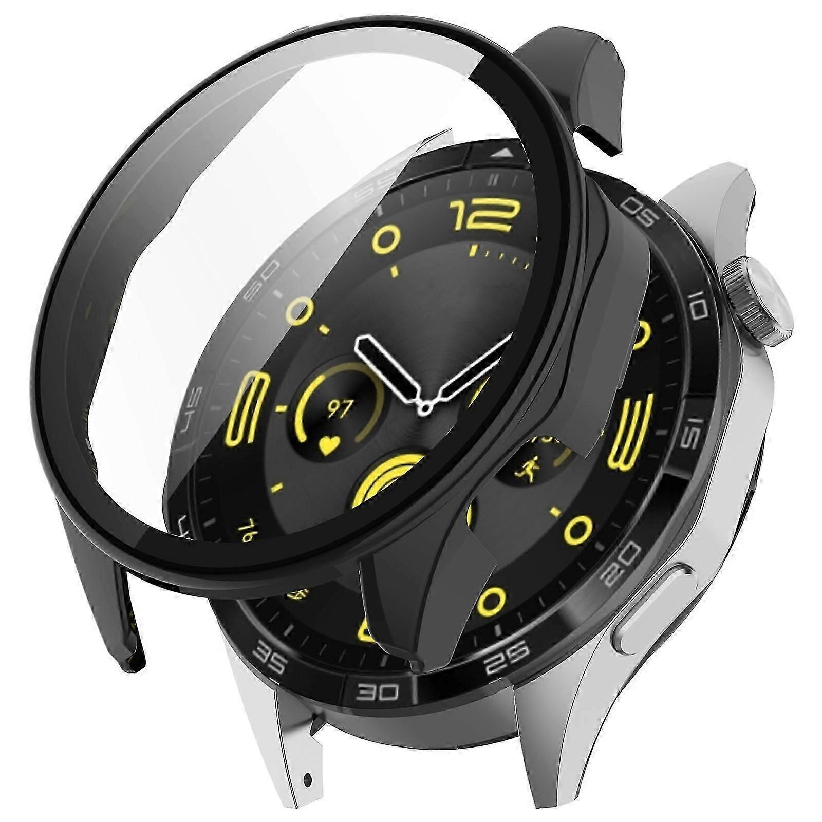 PC+Tempered Glass Integrated Smart Watch Case