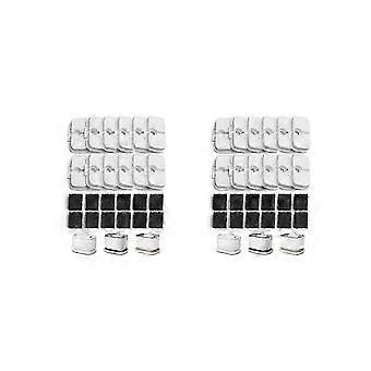 24 Pack Replacement Filters for Dockstream Wireless Cat Water Fountain PLWF005/PLWF115/WF105, Pet F Not an EMO 249