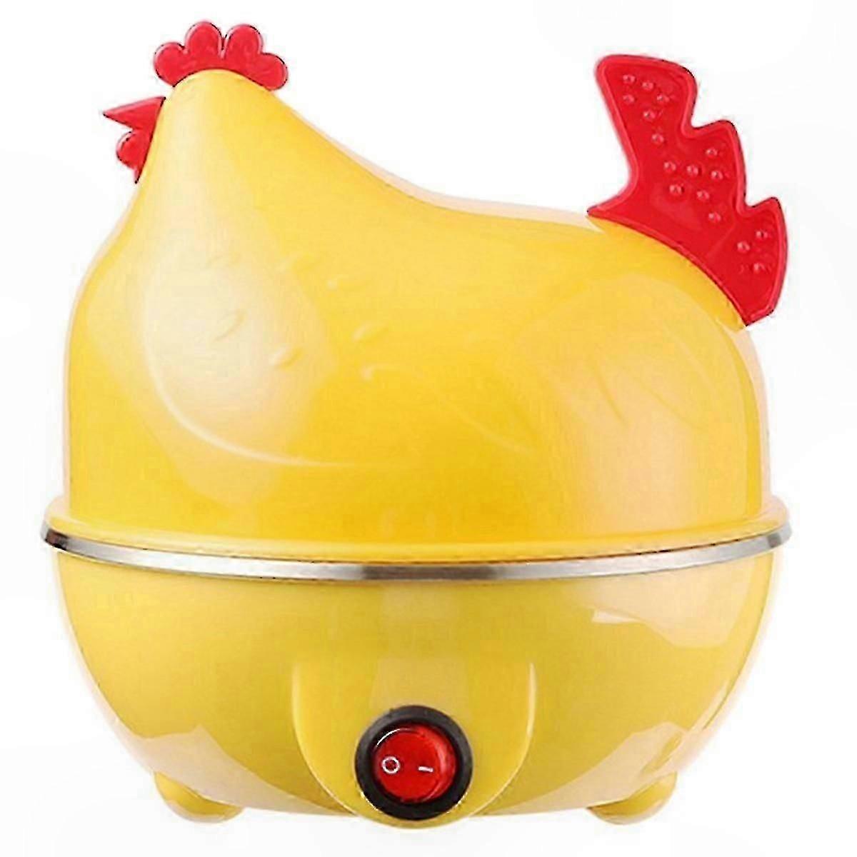 Egg cooker with auto shut-off and steaming function 26-27