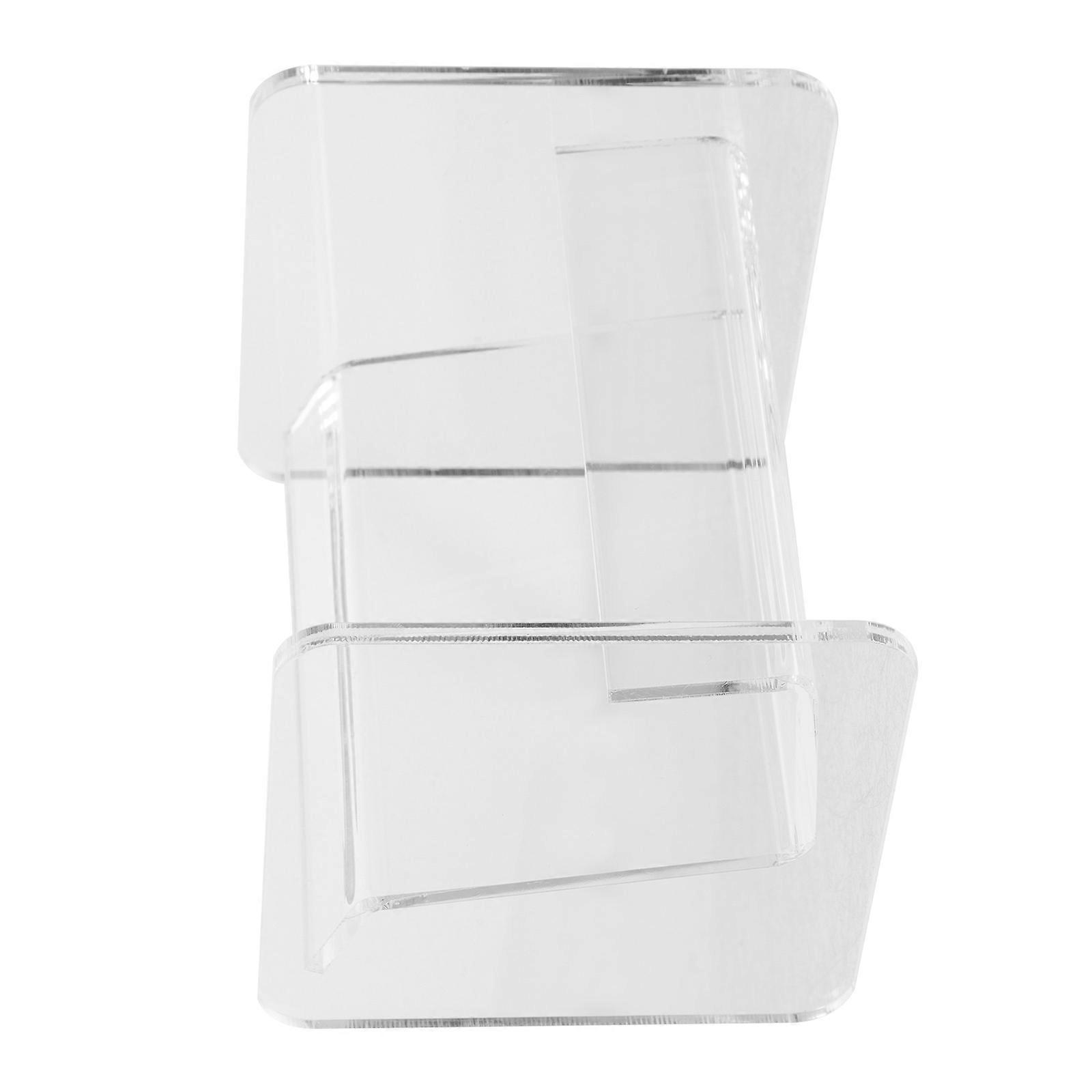 Transparenter Kartenhalter aus Acryl