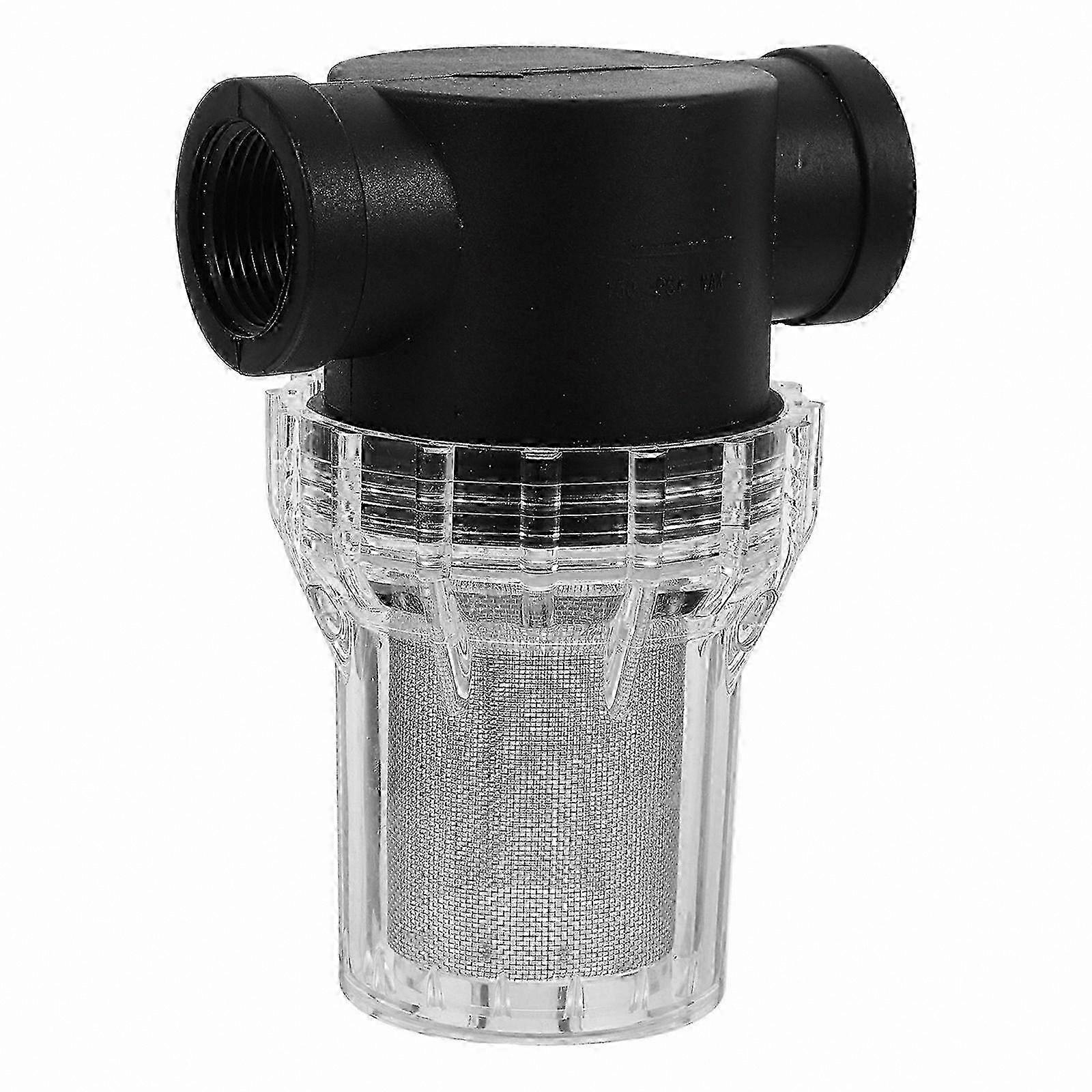 Transparent 40 Mesh Water Pump Strainer