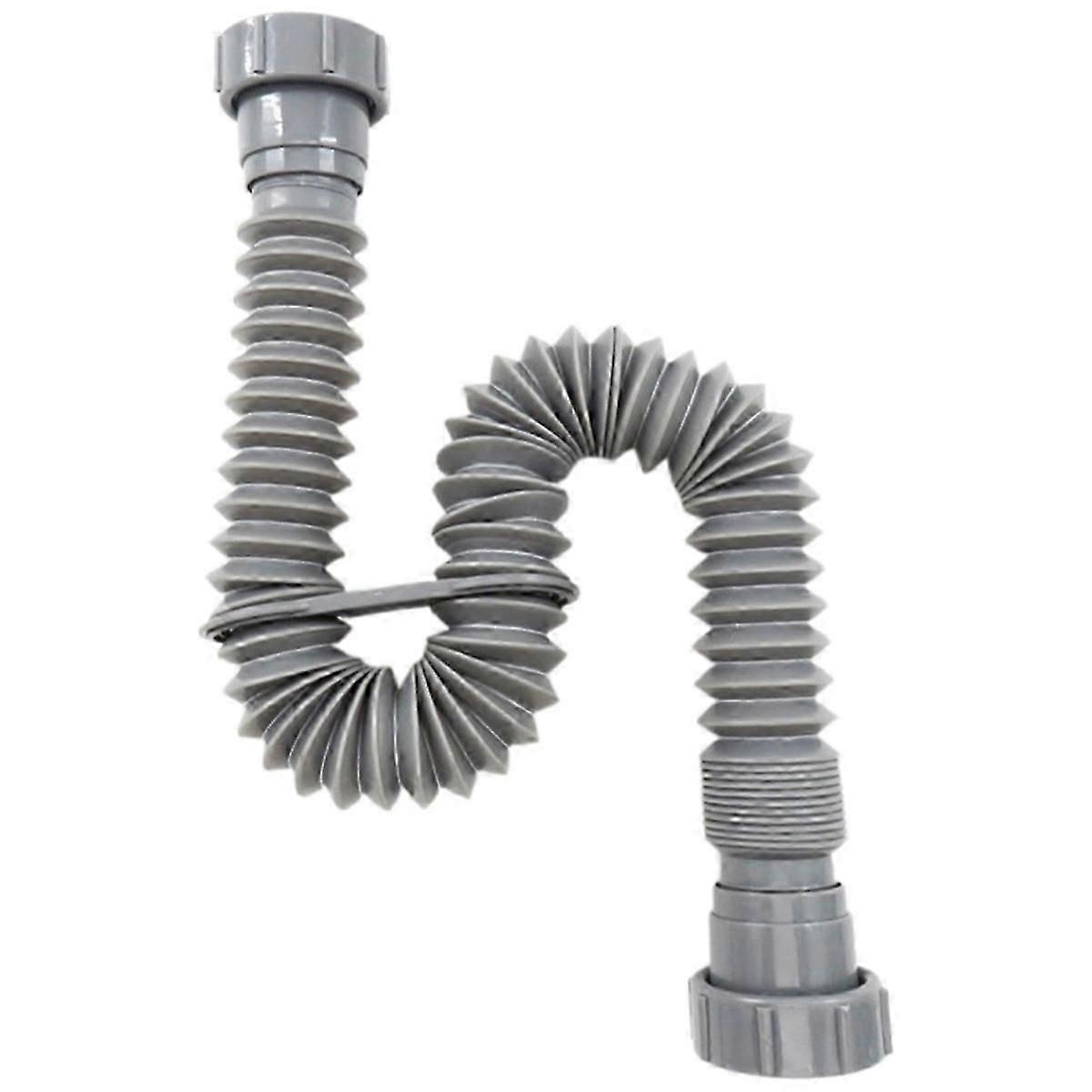 Sink drainage pipe 2pcs with overflow for kitchen upgrade