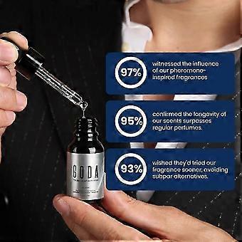 15 ml Langdurige Feromoon Eau de Cologne voor Mannen Frisse Geur Dagelijks Gebruik Sociaal Zelfvertrouwen