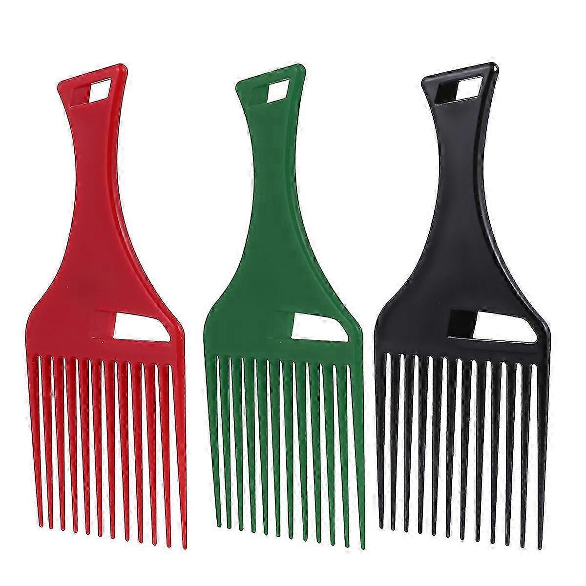 6-Pack PP Hair Pick Combs