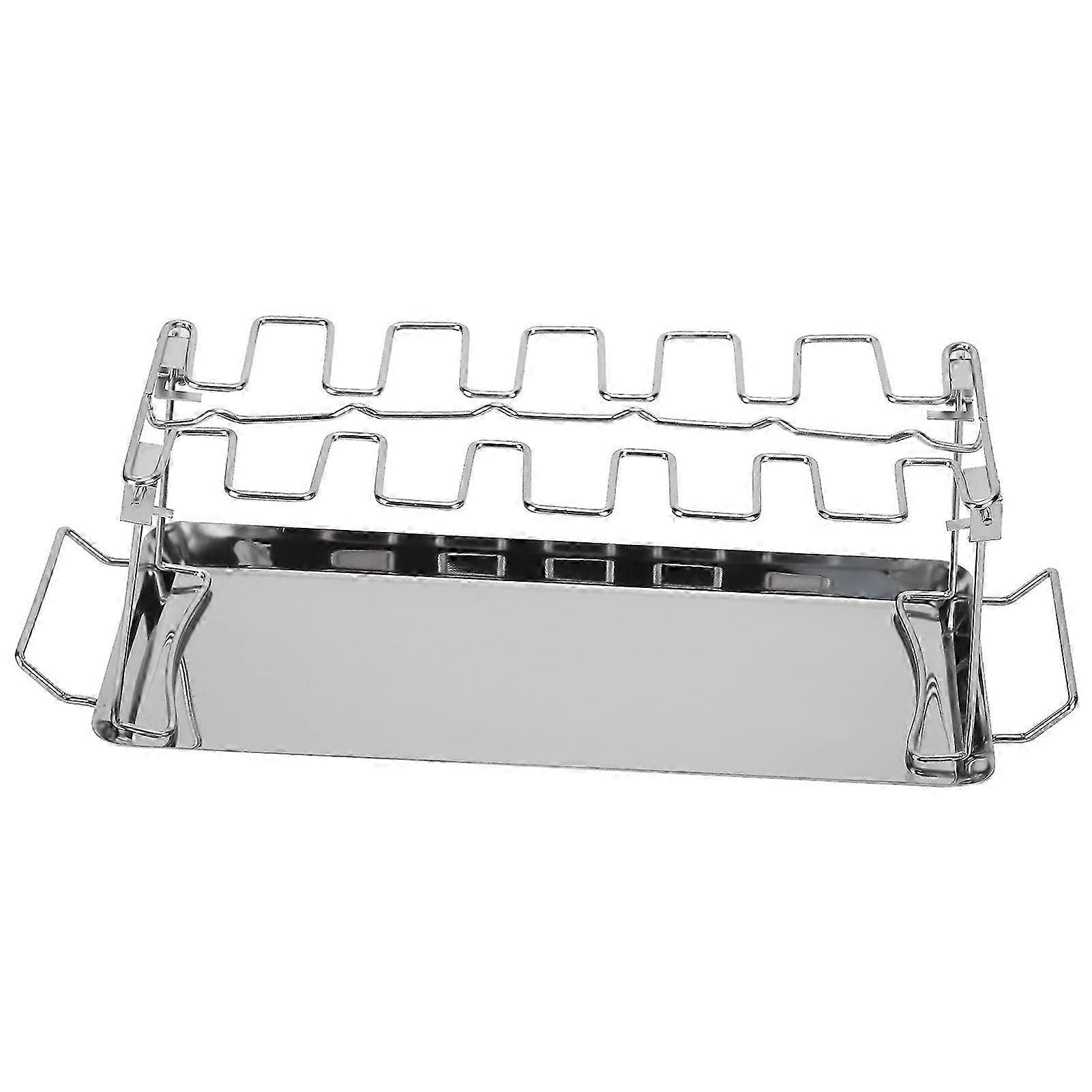Stainless Steel Vertical Chicken Wing Rack