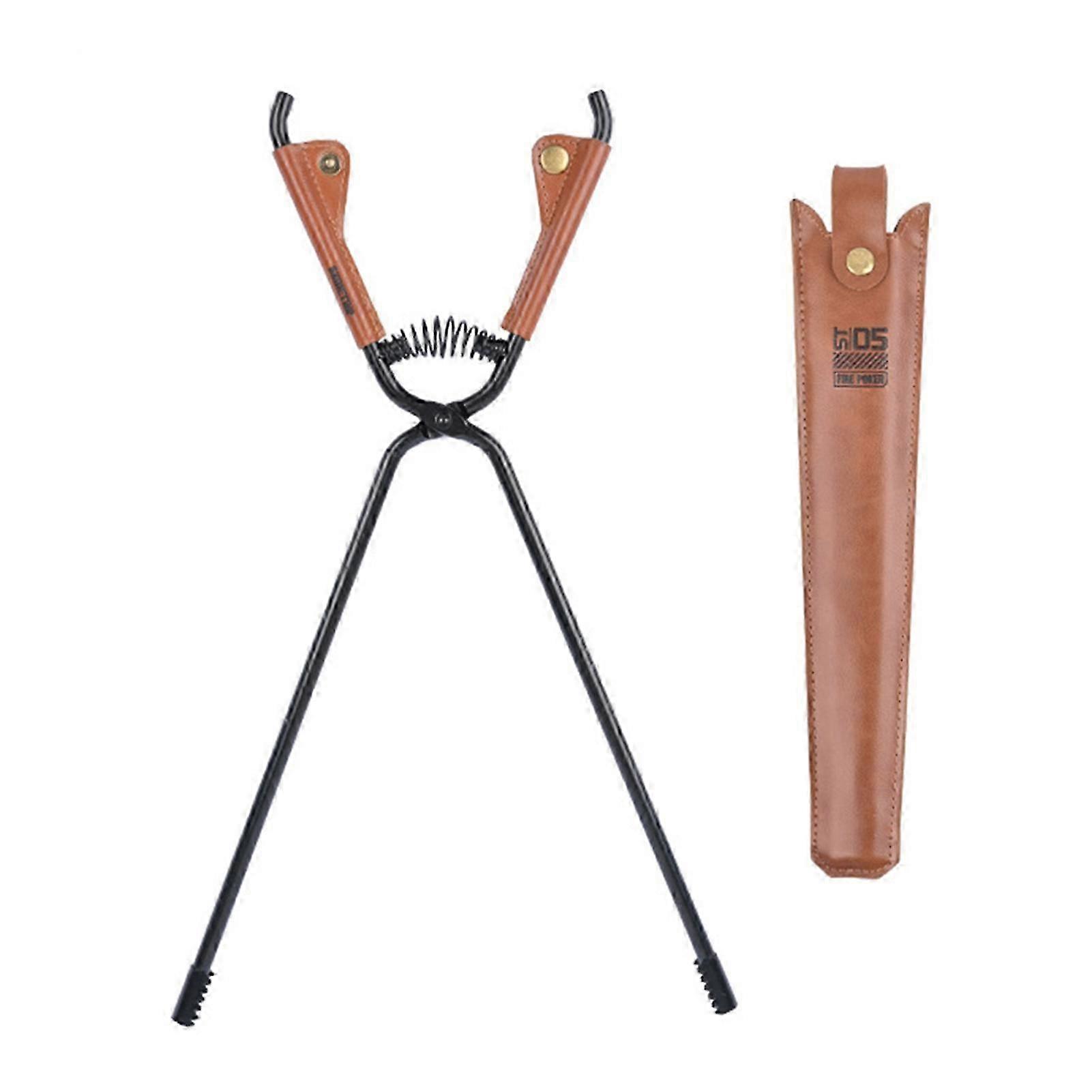 Durable Sawtooth Fireplace Tong