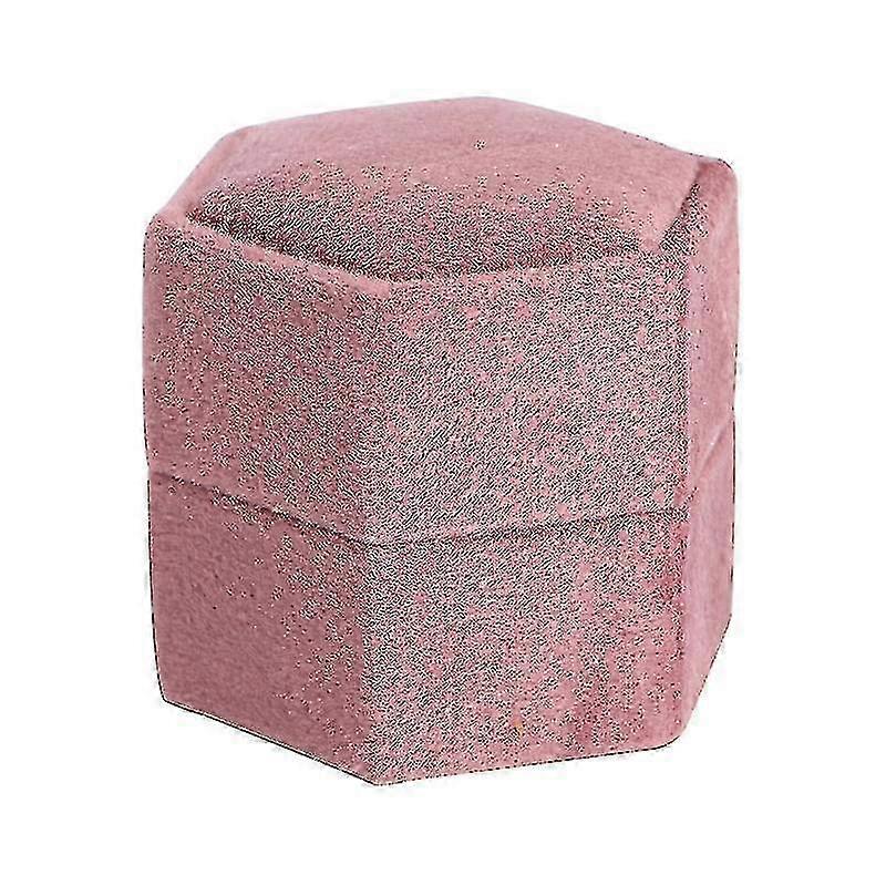 Hexagon Velvet Ring Box Compact