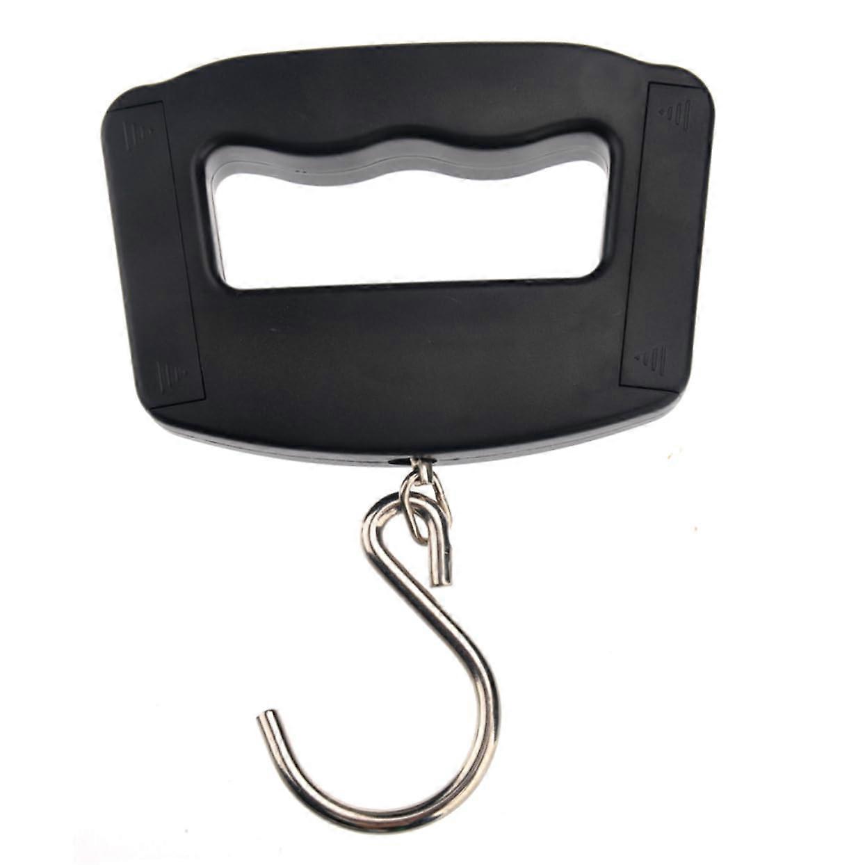 50kg Digital Luggage Scale with Hook, Accuracy Handheld Hanging Scale with LCD Display and Tare Function