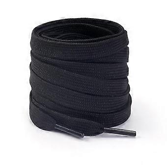 1Pair/3Pair Solid Color Flat Replacement Shoelaces 0.8CM Double Layered Laces for Canvas Sneakers for All Types of Casual Shoes