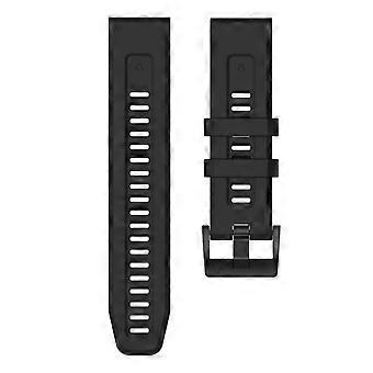 20 mm, 22 mm, 26 mm QuickFit-silikoniranneke Garmin Fenix ​​9:lle, 43 mm, 47 mm, 51 mm, 8:lle, 7S:lle, 6S:lle, vedenpitävälle urheilurannekkeelle.