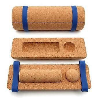 Kurk Balance Board Set | Voettrainer & kurkrol balansboard