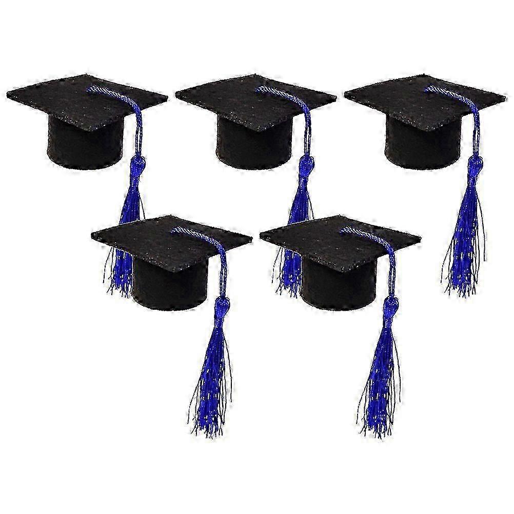 Dark Blue Mini Graduation Caps