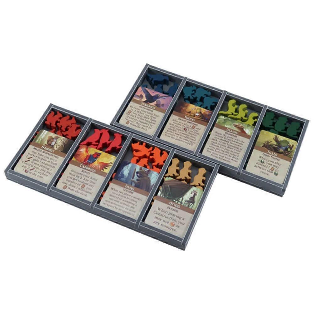 EVERDELL Folded Space Game High Quality Inserts Expansion Board Game Accessories
