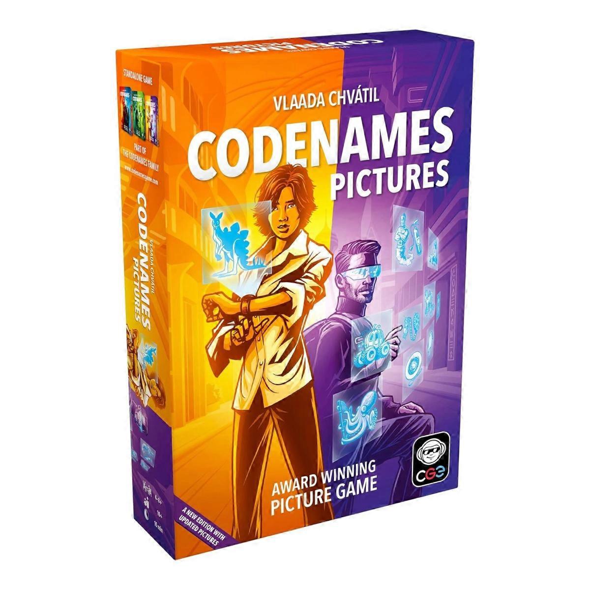 Codenames Pictures 2025 Refresh Visual Deduction Group Party Board Game Edition