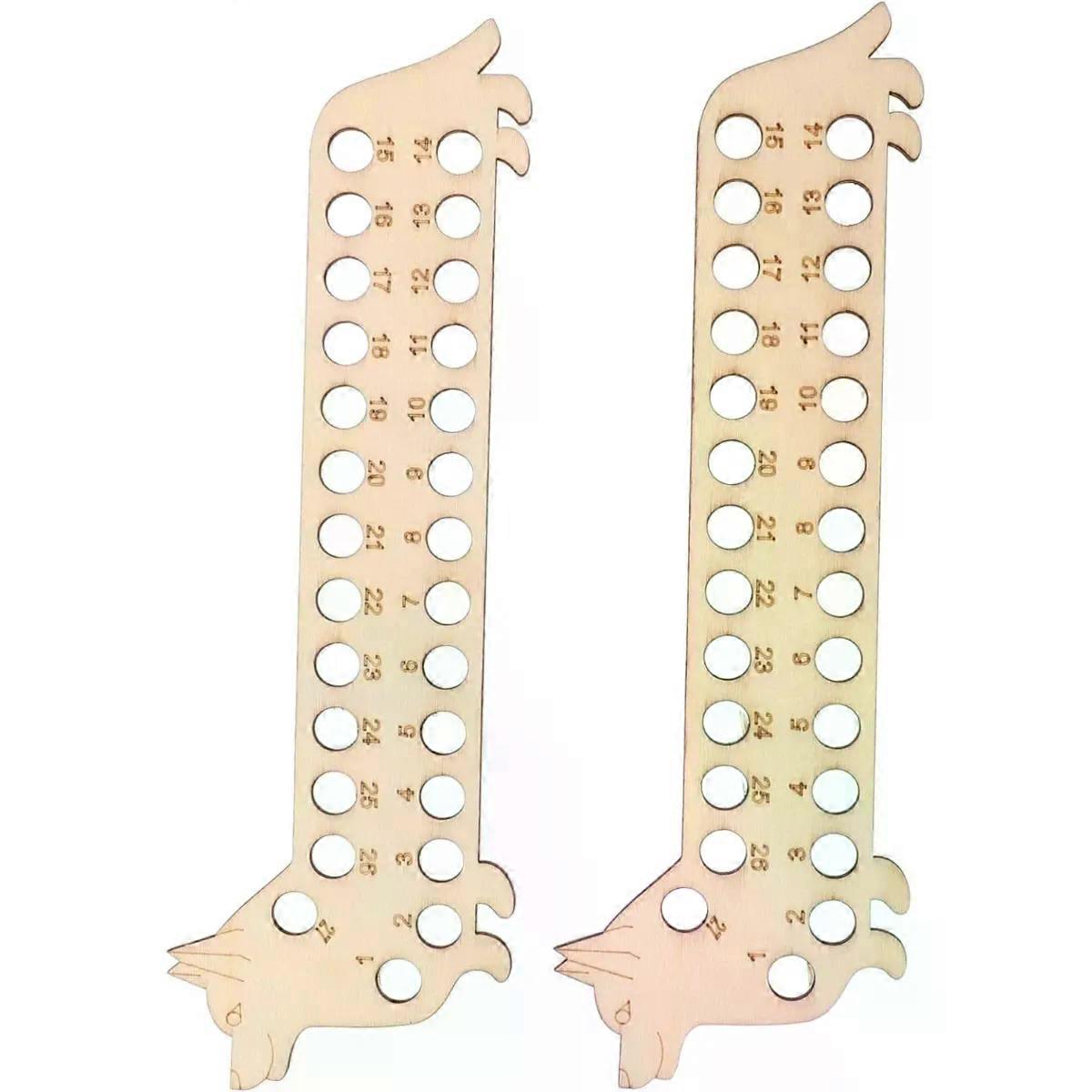 Cross Stitch Thread Organizer Board, Dog Shaped 2pcs