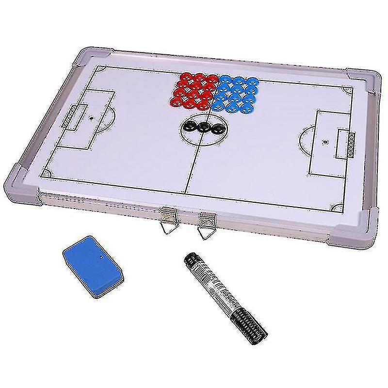 Aluminium Tactical Magnetic Plate For Soccer Strategy Coach Football Judge Board