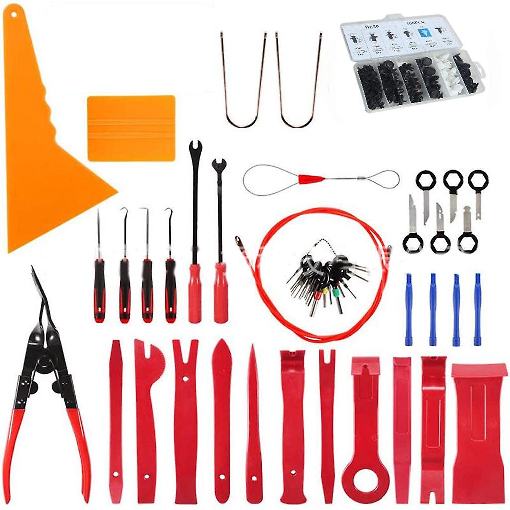 Trim Removal Tools Auto Auto Dash Panel Radio Vedio Installatie Kit 52 stuks