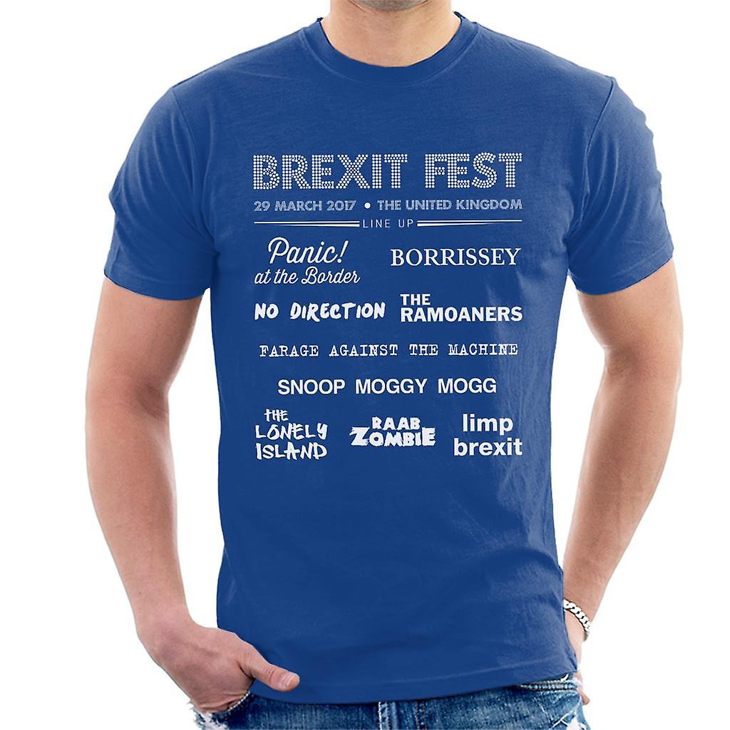 Brexit Fest mannen T-Shirt