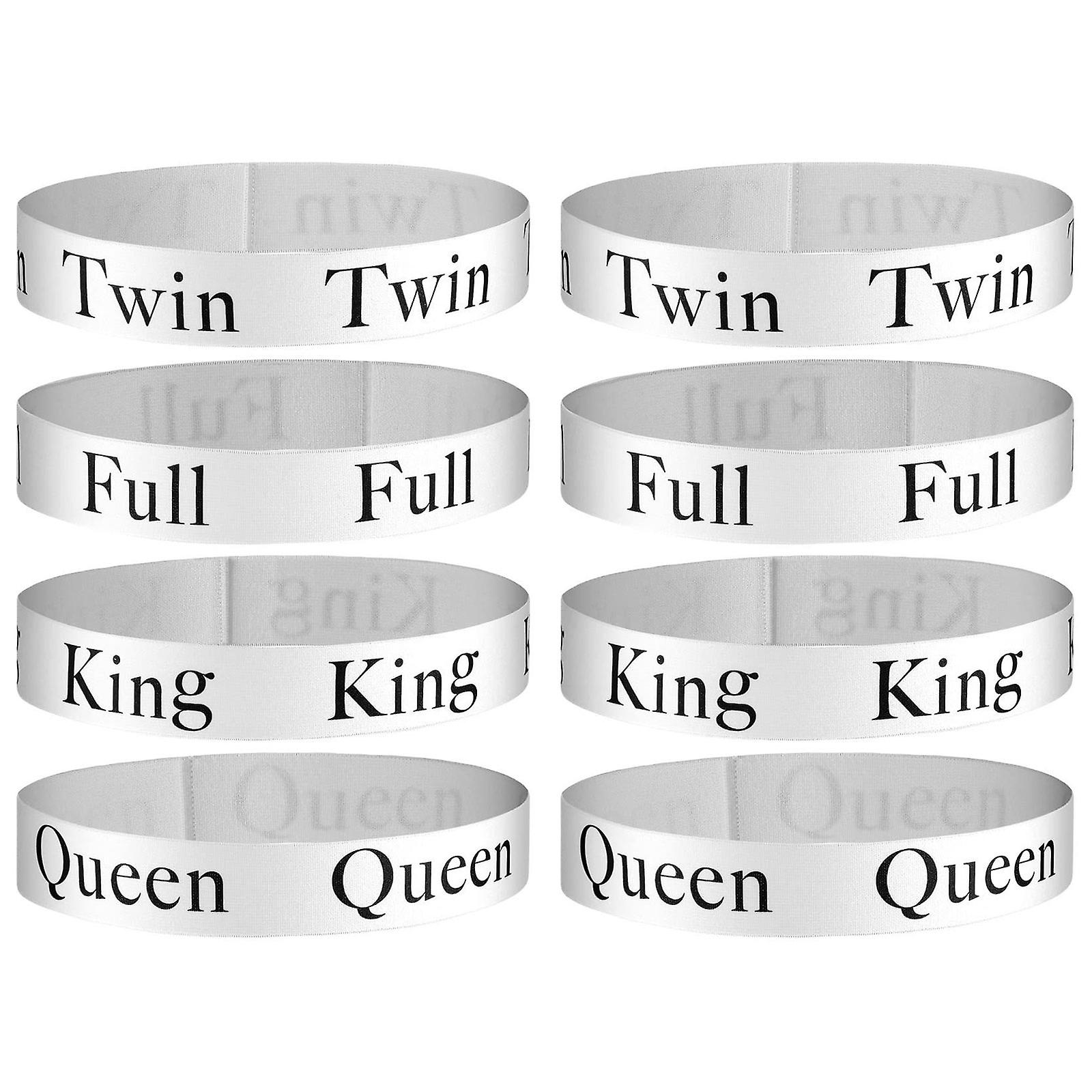 4 /8 חתיכות שומר גיליון ארון ארגון סדינים סט אחסון מארגן -תוויות מארגן גיליון