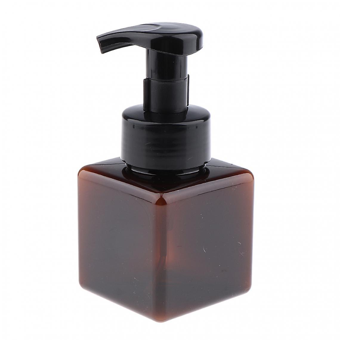 Empty Pump Bottle With Facial Cleansing Pump, Container 250 Ml, Dark Green