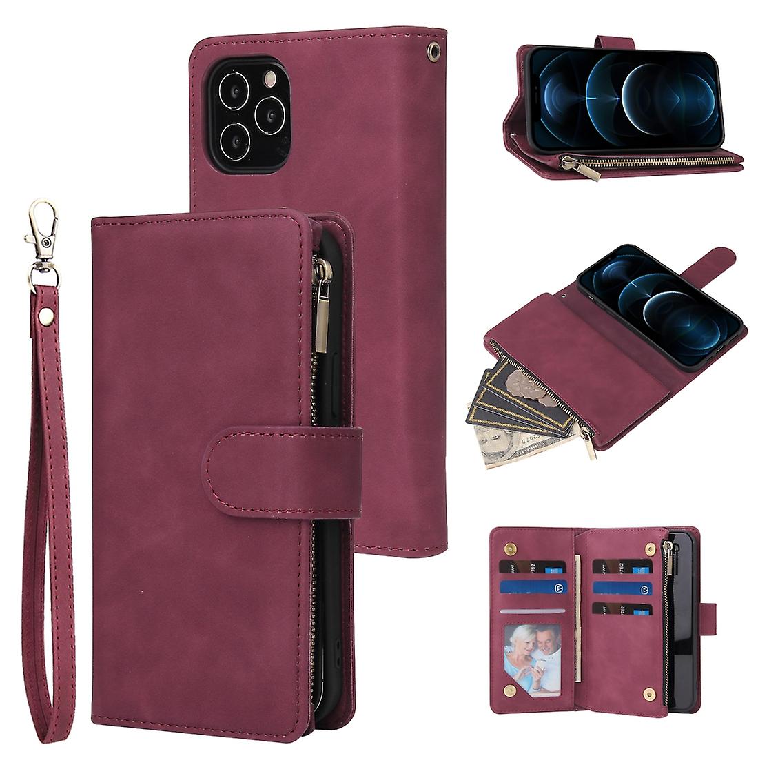 For iPhone 12 Pro Max Horizontal Flip Leather Case