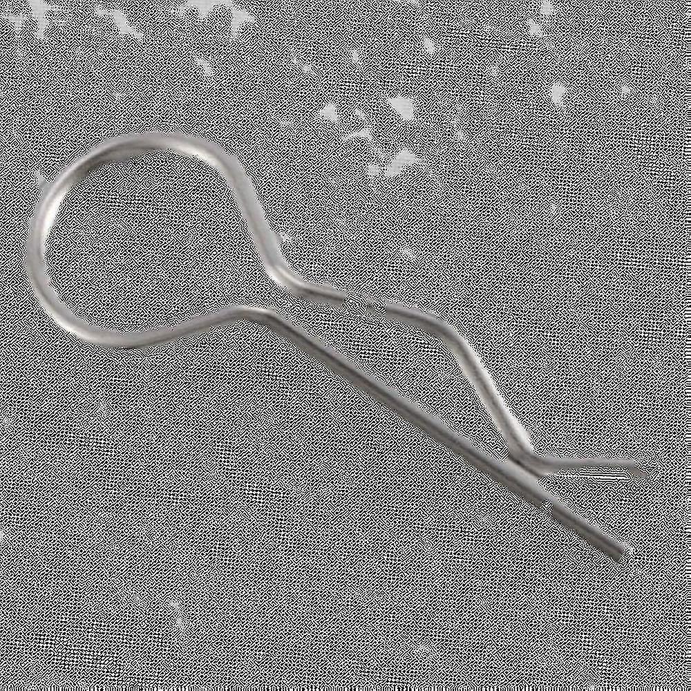 4pcs R-type body shell klips pinne med aluminium montering sett, blå