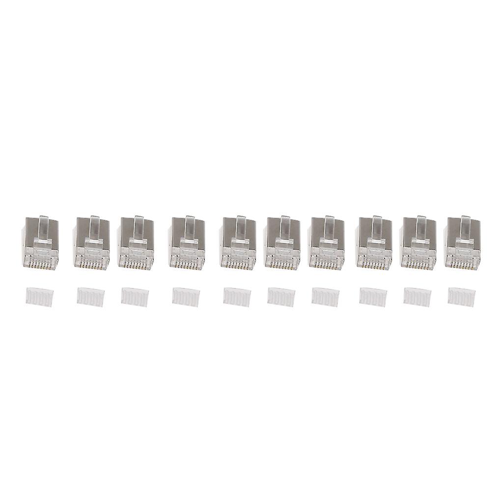 RJ45 Network Connector CAT6 Modular Plugs Shielded Version With Loading Bar