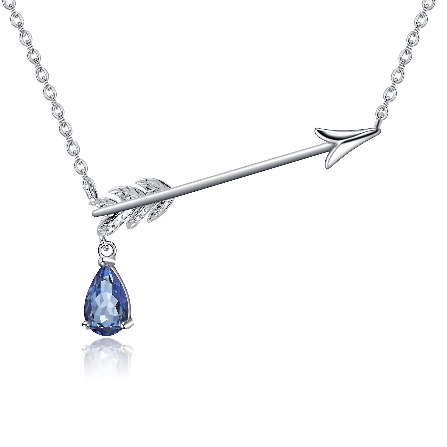 Bow And Arrow Design Clavicle Chain 925 Silver