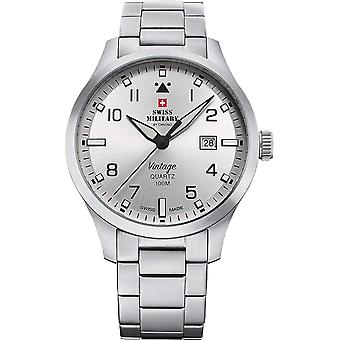 Wristwatch round with metal bracelet Men's Watch Analog Quartz with Stainless Steel Bracelet SM34078.02
