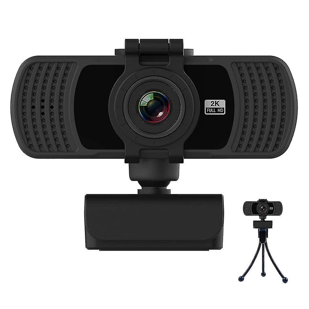Webcam With Microphone, Webcam 1080p Full Hd, Usb Webcam With Fixed Focus , Computer, Pc, Desktop, F