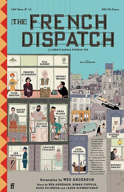 The French Dispatch by Wes Anderson Hardback Book
